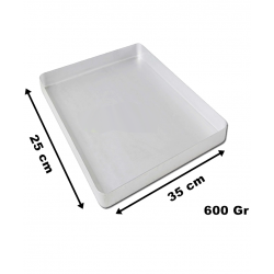 Baklava tepsisi 25x35x3.7 cm 600 Gr